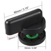 Sourcingmap Privacy Indicator Door Lock 53mm Dia Plastic Nylon Indicating