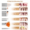DouborQ Acrylic Nail Kit with Electric Nail Drill Nail Lamp