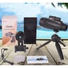 Gosky 12X50 High Power Prism Monocular Smartphone Holder and Handheld