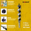 YOKOCUT Auger Drill Bit For Wood, Hex Shank Ship Auger