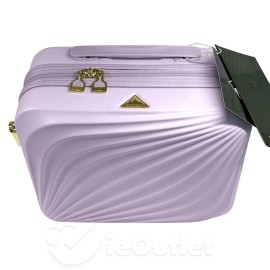 Triforce NEW Triforce Elite Hardside 12" Beauty Travel Makeup Case w/ LED Mirror Lavender