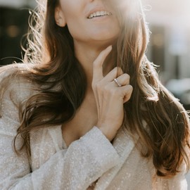 AINUOSHI Rings, Engagement Rings, Sterling Silver Rings,Rings Gift, 925 Sterling Silver Rings,Women's Rings Round/Square/Round+Square