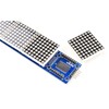 8x8 64-Dot-Matrix (Red) MAX7219, 4 Module Cluster