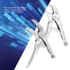 2pcs Locking Pliers Ground Mouth Straight Jaw Lock Vise Grip