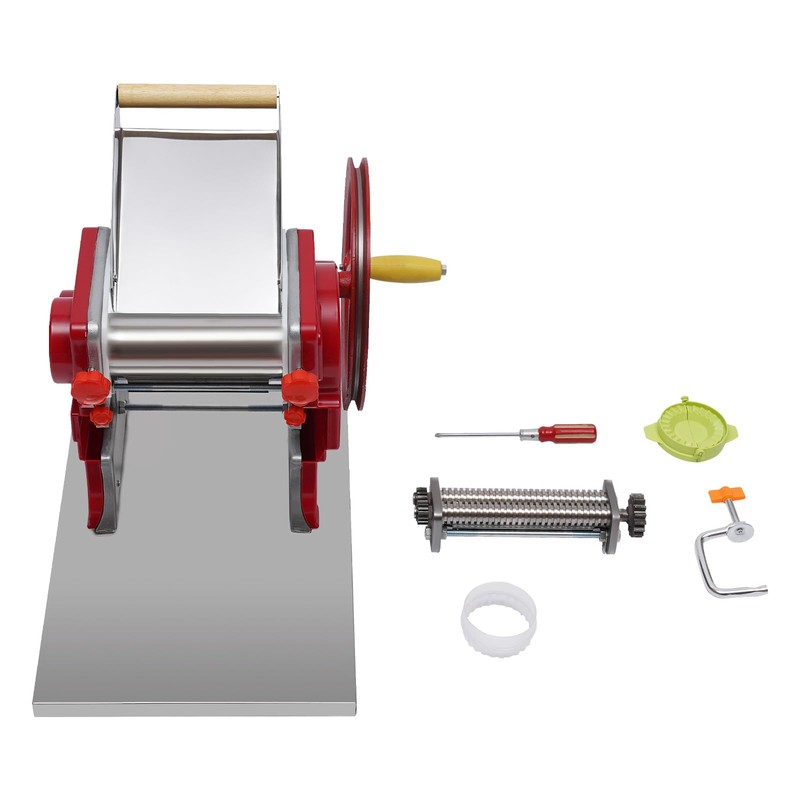 TITIDU Commercial Noodles Machine Pasta Maker Manual Wonton Making Machine