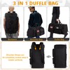 Expandable Gym Bag For Men,Tactical Large 3 in 1 Sports