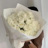 20 Sheets Bouquet Wrapping Paper Waterproof Plain Floral Paper Florist