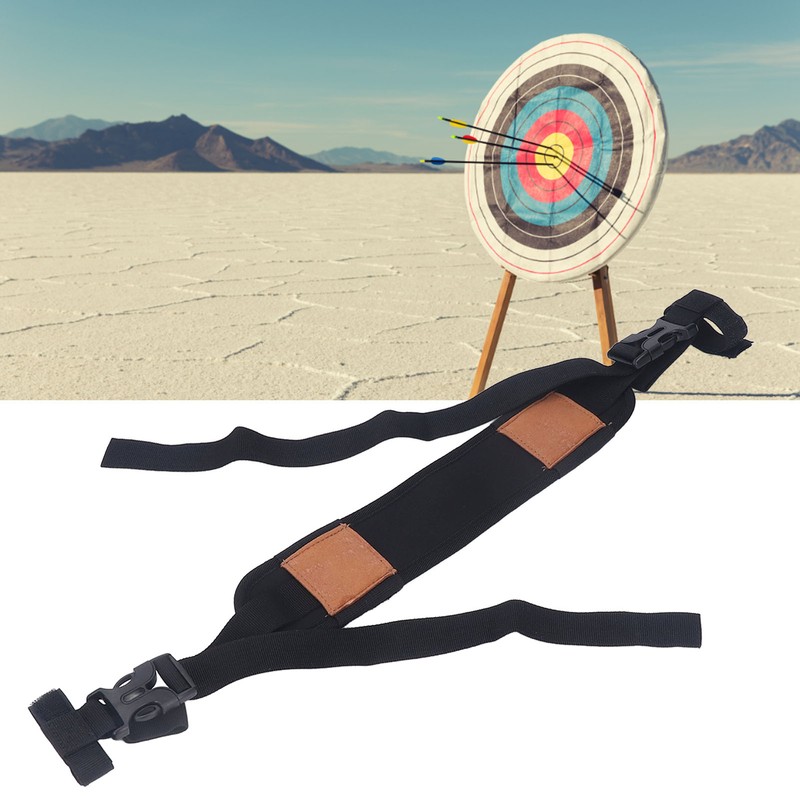 Compound Bow Shoulder Belt Adjustable Hands Free Oxford Cloth Shock