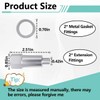 2 PCS Coolant Water Temperature Sensor Adapter Compatible with LS