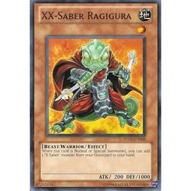 Yu-Gi-Oh! - XX-Saber Ragigura (TU03-EN008) - Turbo Pack 3 - Promo Edition - Rare