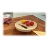 Utilify Bamboo Corner Cutting Board with Protective Edges