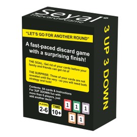 3UP 3DOWN Card Game – Fast-Paced Fun for Family and Friends – Seyal Card Game