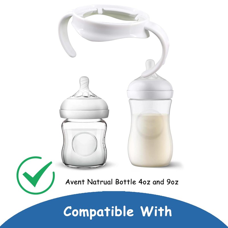 Baby Bottle Handles for Philips Avent Natural Baby Bottle (Set