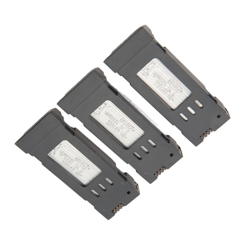 3pcs RC Plane Lithium Battery With 3 In 1 Charging