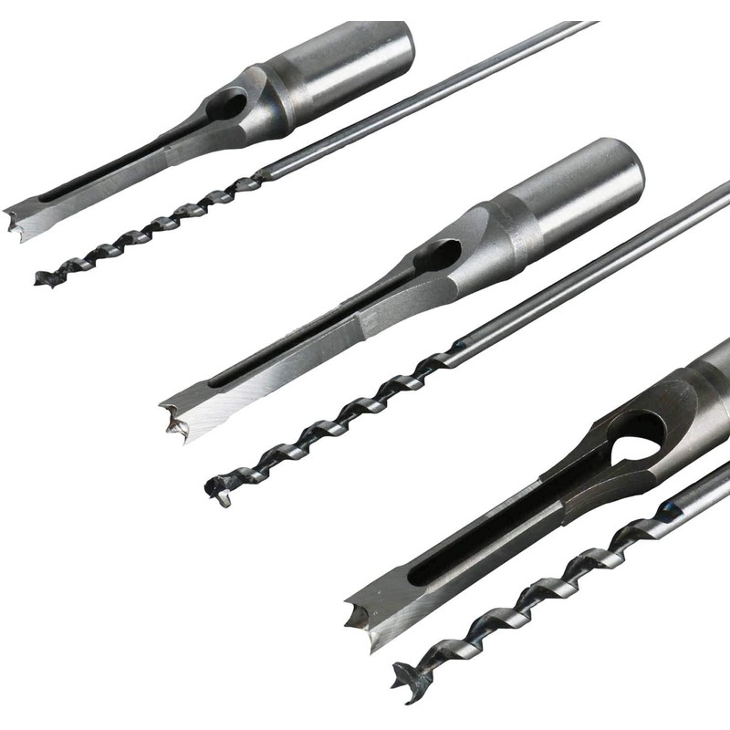 Square Hole Mortise Chisel Drill Bit Tools, HSS Woodworking Hole