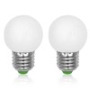 LFLAMPON G14 G45 LED Bulbs 30W Equivalent Globe Bulb 3W