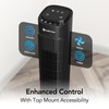 Comfort Zone 36” Tower Fan with Remote Control for Home,