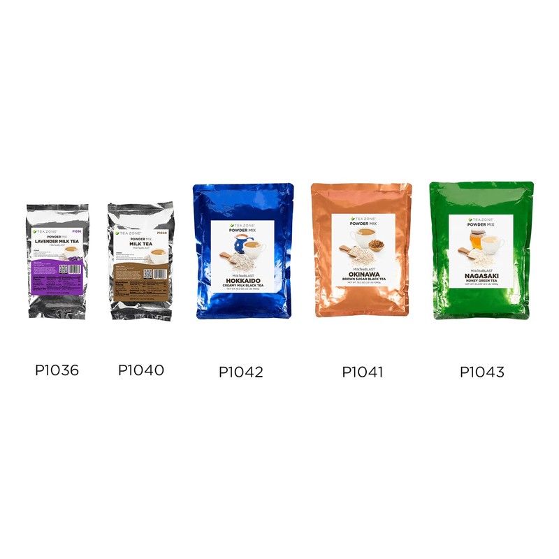 Tea Zone 2.2 lb Milk Tea Blast Nagasaki Savory Honey