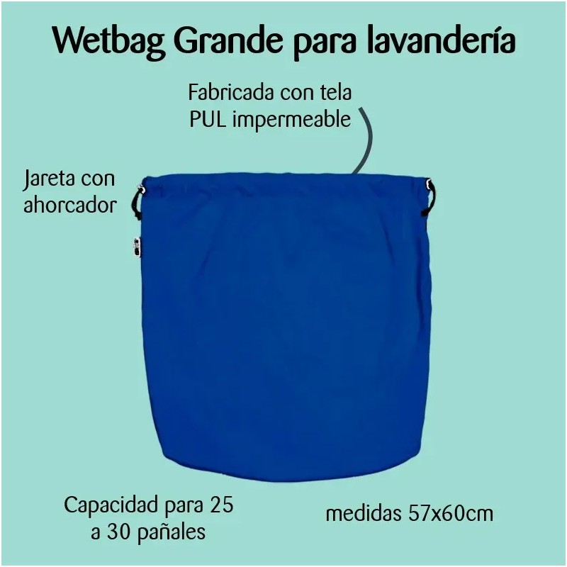 Ecopipo Wetbag Grande Y Chica 2 Bolsas.