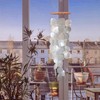 ART-CRAFT Capiz Shell Chain Garland White as Hanging Decoration for