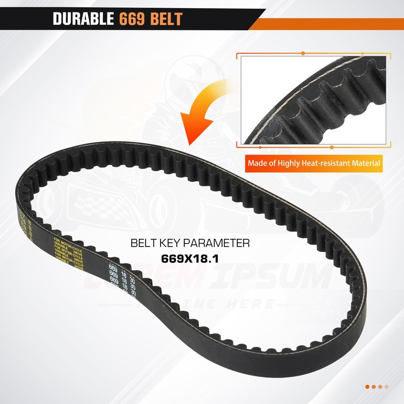 Clutch Set Fit for GY6 50cc 4-Stroke Engine Scooter ATV