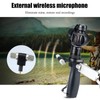 Mini micrófono estéreo para teléfono inteligente, conector jack de 3,5