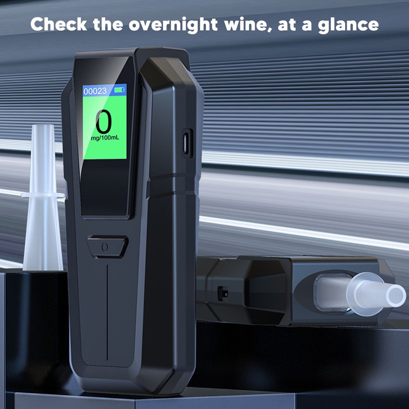 Alcohol Tester Portable Pocket Alcohol Tester with Digital TFT Color