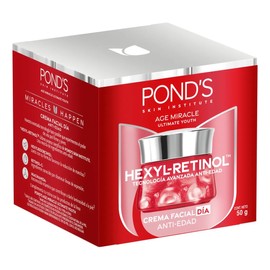 Crema Facial de Día POND'S Age Miracle | Con Hexyl-Retinol | Antiedad y Antiarrugas 50 g