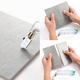 Upgrade Glass Cutter Tool,Glass Cutter 2mm-20mm,Pencil Style Oil Feed Carbide Tip for Glass Cutting/Tiles/Mirror/Mosaic