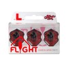 Shot! Dart Flights, L-Style EZ L1 Standard Shape, Americana Longhorn