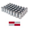 WAITTON 40Pcs Semi Trucks Lug Nut Covers, 33mm Nut Covers