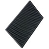 XieNie Bar Mat 6 x 12 Small Black, Coffee Mat