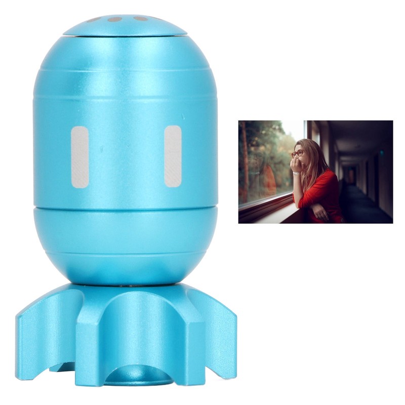 Fingertip Gyroscope Toy Stimulation Aluminium Alloy Reduce Anxiety Portable Realistic