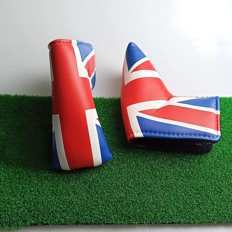 UK Flag Pattern Golf Putter Head Cover, Waterproof and Durable