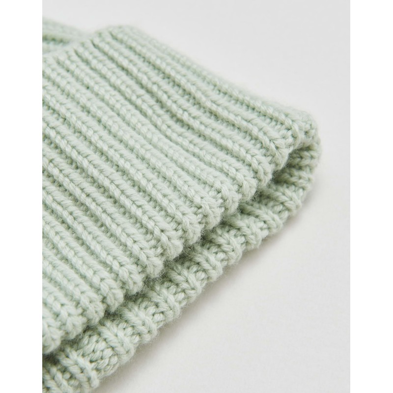 someday Beky Soft Women's Knitted Hat with Wool, Pale Jade