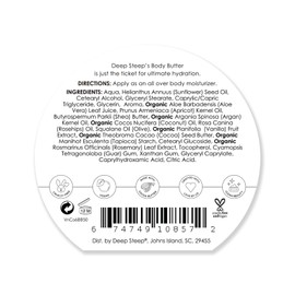 Deep Steep Body Butter (Vanilla Coconut, 6oz)