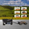 Bike Trailer Connector, Portable Folding Bicycle Trailer with Quick Release