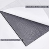 BENECREAT 98x11.8 Inch Self-Adhesive Felt Carpet, Black Felt Furniture Pads,