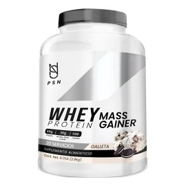 Suplemento Polvo Psn Whey Protein Mass Gainer 8kg Galleta