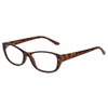 Calabria L 15577 Cat Eye Eyeglasses Frame Crystal Tortoise Havana
