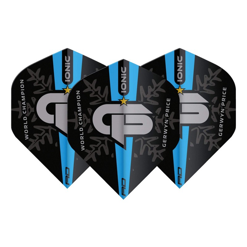 RED DRAGON Gerwyn Price Iceman World Champion Blue Logo Edition