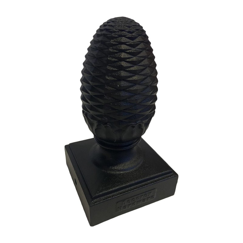 3.5" x 3.5" Heavy Duty Aluminum Pineapple Post Cap for