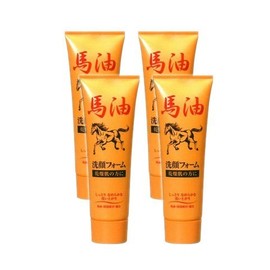 Horse Oil Face Wash Foam, Set of 4