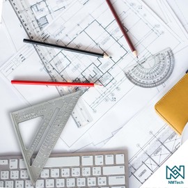 Aluminum Speed Square Layout Tool - 7" Multipurpose Rafter Square for Engineers | Carpenters Square Tool | 180 mm High Precision Scale for Woodworking