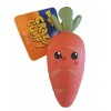 Joyhound Crazy Comfy Carrot Vinyl Small Dog Toy w/ Squeaker