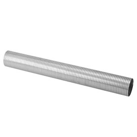 Piclafe 2.125" x 16.5" Length Universal Stainless Steel Exhaust Flex Pipe, 2.125 Inch Flexible Exhaust Pipe