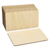 TIMESETL Pack of 20 Craft Wood Plywood Panels, Blank Wooden