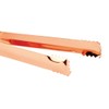 Olympia Ice Tongs in Black with Serrated Jaws Dishwasher Safe