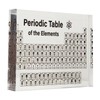 Vcedas Periodic Table with Real Elements Inside, Clear Acrylic, Ergonomic