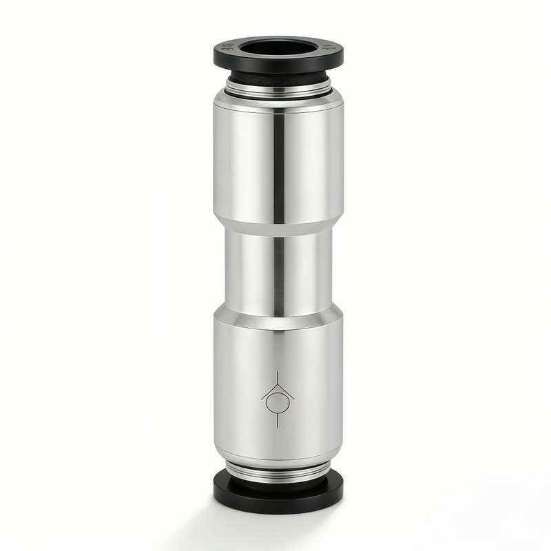Closmos Pneumatic Push to Connect Fitting Check Valve 1/4" OD